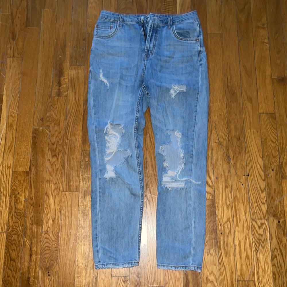 target ripped jeans big pocket!